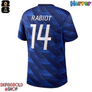 Frankrig Adrien Rabiot #14 Hjemmebanetrøje VM 2026 Kort ærmer